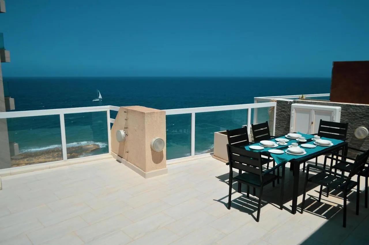 Oceanfront 3Br Penthouse Luxury & Views In Sliema Apartment