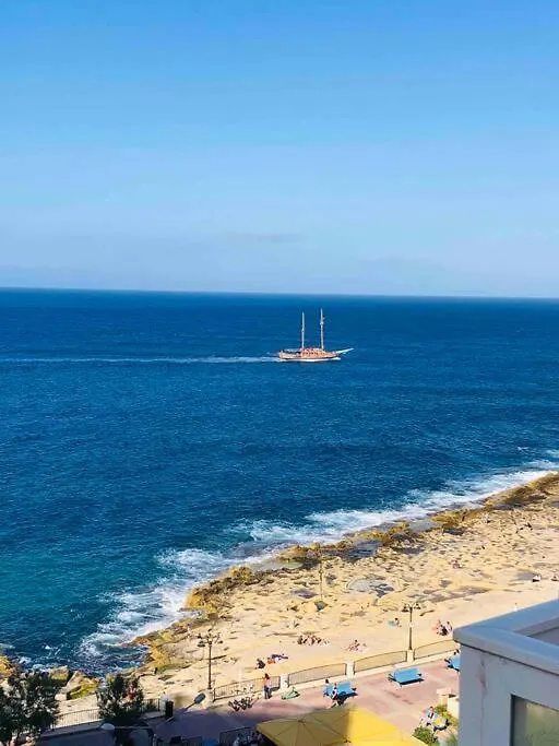 Oceanfront 3Br Penthouse Luxury & Views In Sliema Apartment 0*,