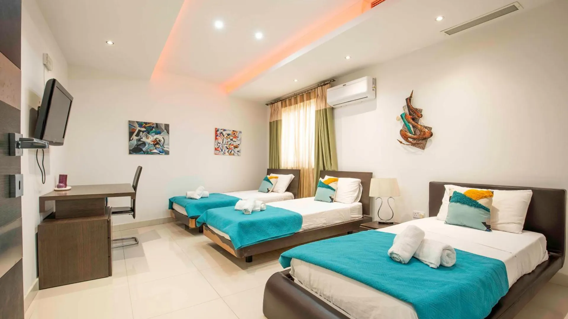 Oceanfront 3Br Penthouse Luxury & Views In Sliema Apartment 0*,